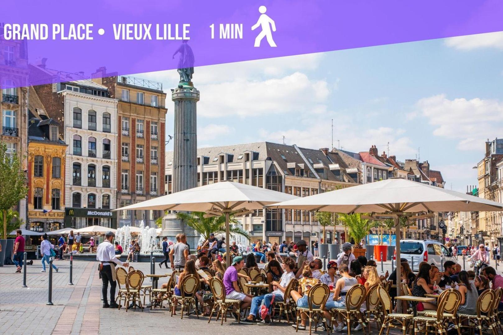 Апартаменты Lille Grand Place - Comfortable For 3 Pers Экстерьер фото